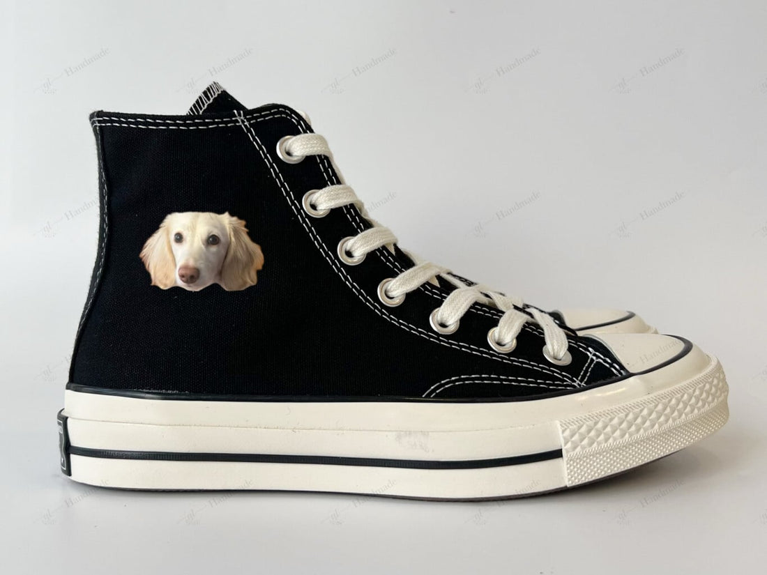 1 or 2 Pets Minimal Style Embroidery Converse Chuck Taylor High Top